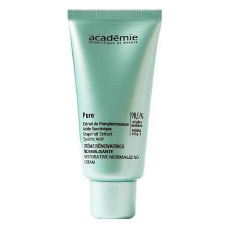 Восстанавливающий крем для нормализации кожи лица, Academie Restorative Normalizing Cream