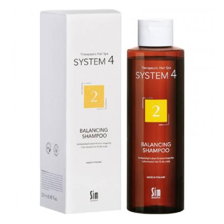 Шампунь «№2» для сухих, окрашеных и поврежденных волос, Sim Sensitive System 4 Balancing Shampoo