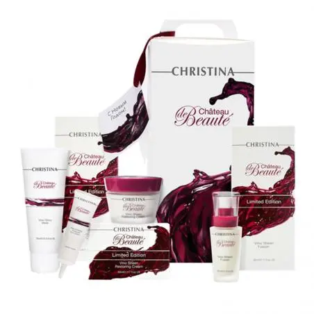 Профессиональный набор для питания и омоложения кожи лица, Christina Chateau de Beaute Professional Kit