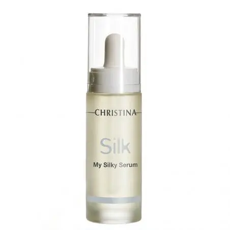 Сыворотка с шелком для заполнения мелких морщин и выравнивания кожи лица, Christina Silk My Silky Serum