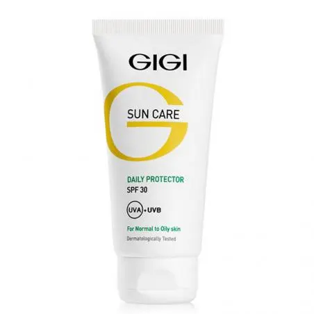 Захисний зволожуючий крем для нормальної і жирної шкіри, GiGi Sun Care Daily Protector SPF30 for Normal to Oily Skin