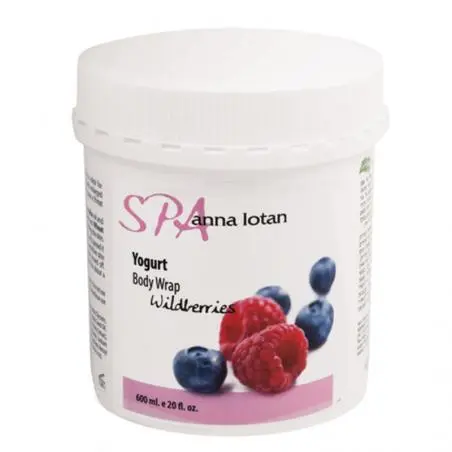 Маска-йогурт с лесными ягодами для обертываний, Anna Lotan SPA Yogurt Body Wrap Wildberries