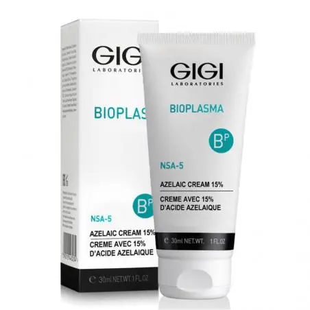 Крем с 15% азелаиновой кислотой для лица, GiGi Bioplasma Azelaic Cream 15%