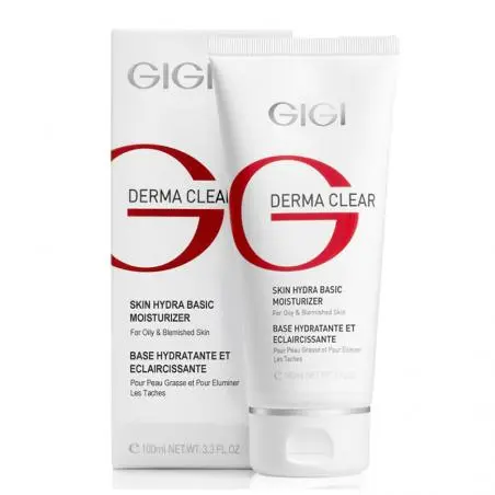 Базовий зволожуючий крем для обличчя, GiGi Derma Clear Skin Hydra Basic Moisturizer