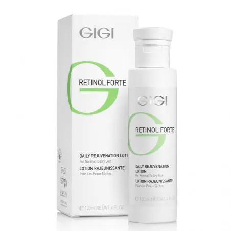 Омолоджуючий лосьйон-пілінг для нормальної та сухої шкіри, GiGi Retinol Forte Daily Rejuvenation Lotion for Normal to Dry Skin