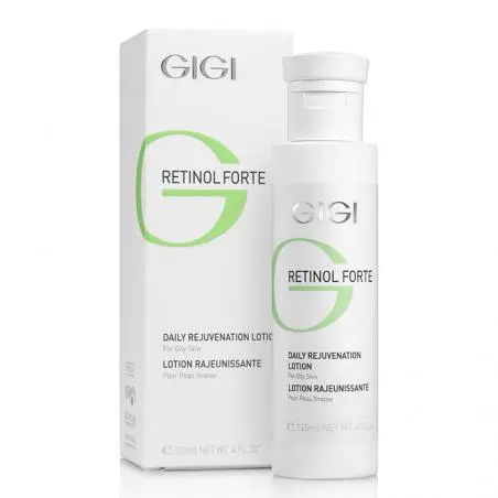 Омолаживающий лосьон-пилинг для жирной кожи, GiGi Retinol Forte Daily Rejuvenation Lotion for Oily Skin