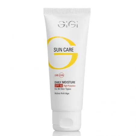 Захисний зволожуючий крем для обличчя, GiGi Sun Care Daily Moisture Active Anti-Age SPF50
