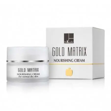 Питательный крем для нормальной и сухой кожи, Dr. Kadir Gold Matrix Nourishing Cream for Normal to Dry Skin