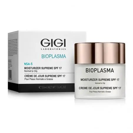 Зволожуючий крем для нормальної і жирної шкіри, GiGi Bioplasma Moisturizing Cream SPF18 for Oily Skin
