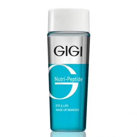 Двухфазная жидкость для снятия макияжа, GiGi Nutri-Peptide Eye & Lips Make Up Remover