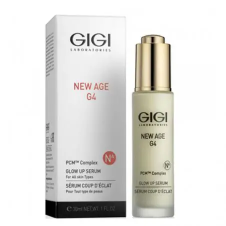 Сыворотка для сияния для всех типов кожи, GiGi New Age G4 Glow Up Serum for All Skin Types