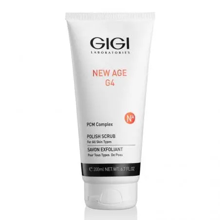 Скраб для лица для всех типов кожи, GiGi New Age G4 Polish Scrub for All Skin Types