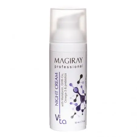 Нічний крем з пребіотиками, Magiray Vita Night Cream