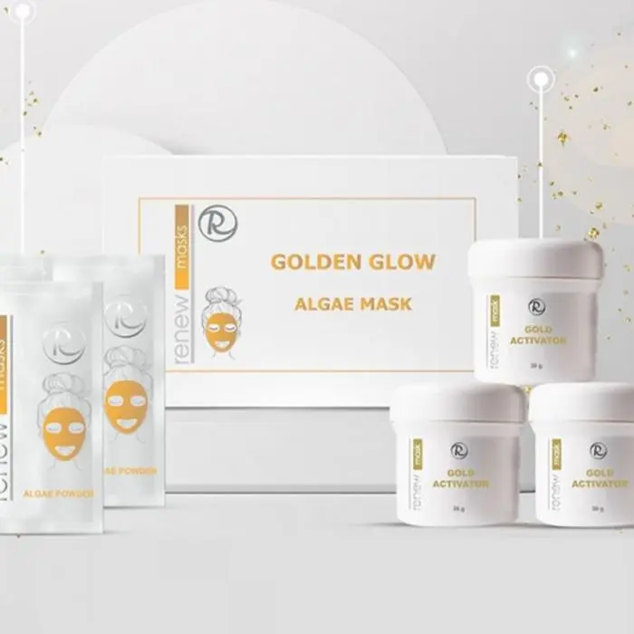 Альгинатная маска «Сияние золота», Renew Golden Glow Algae Mask