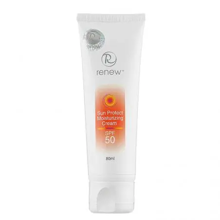 Зволожувальний сонцезахисний крем SPF-50, Renew Sunscreen Protect Moisturizing Cream SPF-50