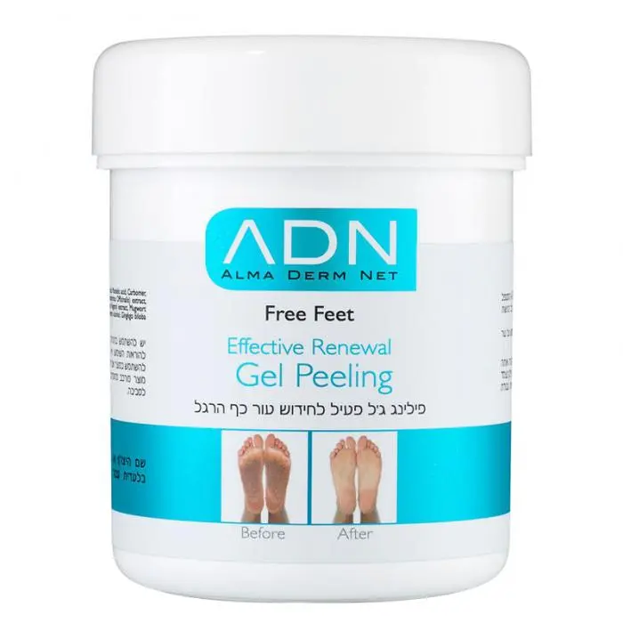 Гель-пилинг для диабетической стопы, ADN Free Feet Peeling Gel For The Treatment Of The Feet Of Patients With Diabetes