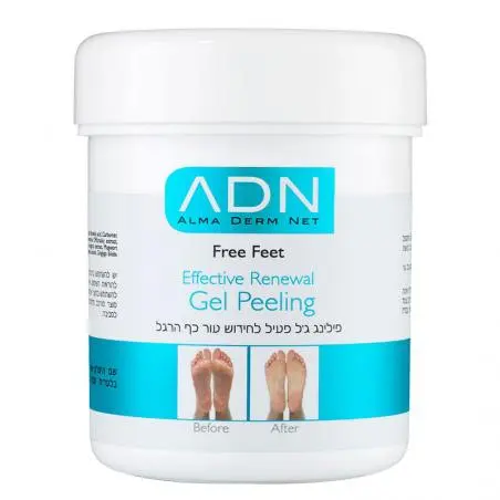 Обновляющий гель-пилинг для стоп, ADN Free Feet Effective Renewal Gel Peeling for Diabetes Patients