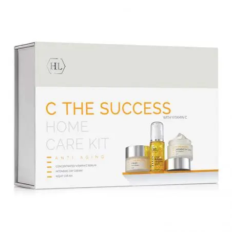 Набір з вітаміном С для інтенсивного зволоження шкіри обличчя, Holy Land C The Success Home Care Kit