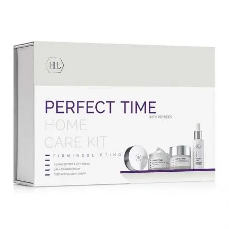 Антивозрастной набор для лица, Holy Land Perfect Time Home Care Kit with Peptides