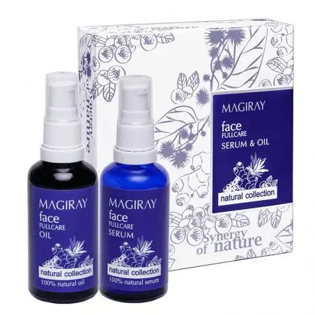 Натуральний масляний та водний екстракт для для обличчя, Magiray Natural Collection Face Fullcare Serum & Oil