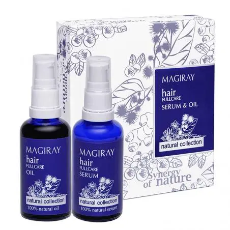 Натуральний масляний та водний екстракт для волосся, Magiray Natural Collection Hair Fullcare Serum & Oil