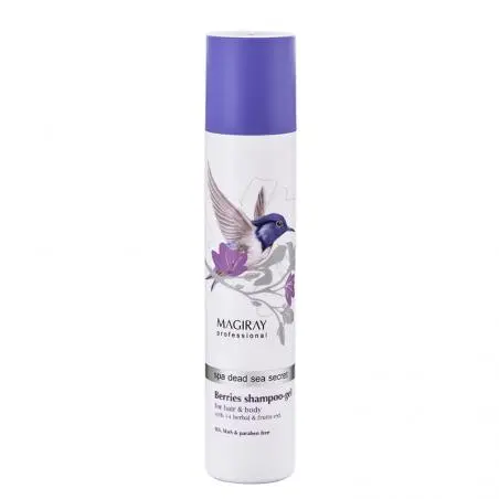 Ягідний шампунь-гель для волосся і тіла, Magiray Berries Shampoo-Gel