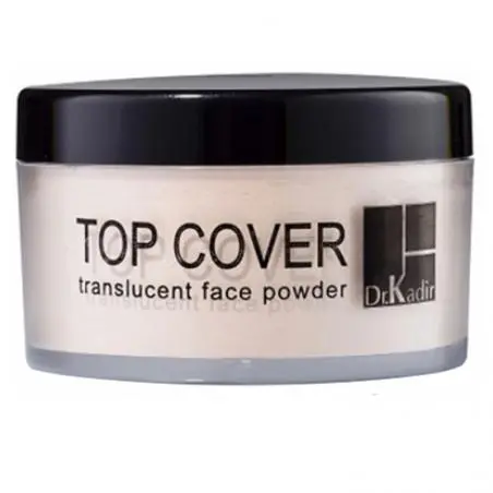 Матова розсипчаста напівпрозора пудра для обличчя, Dr. Kadir Top Cover Translucent Face Powder