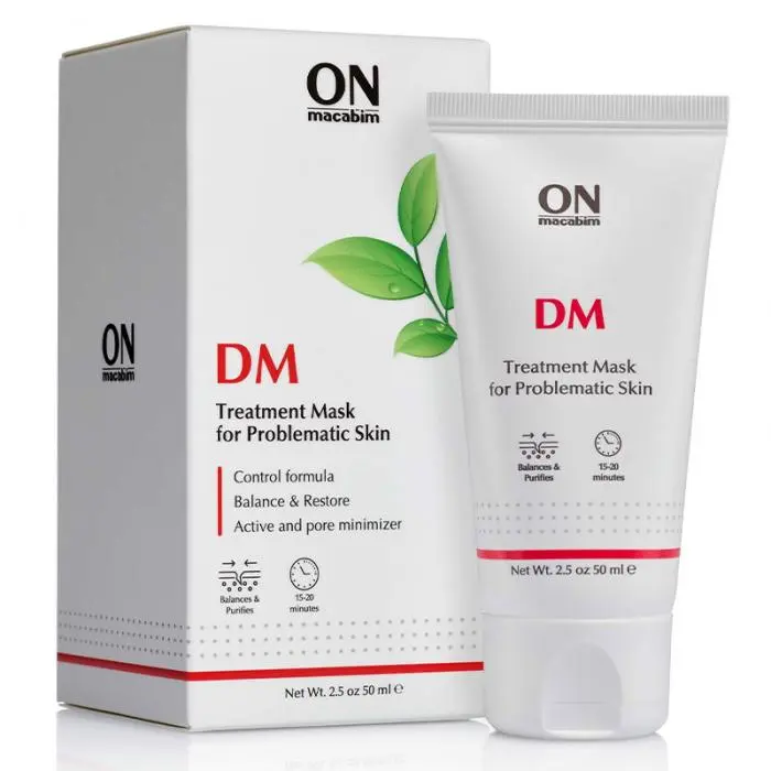 Маска для жирной и проблемной кожи лица, ONmacabim DM Treatment Mask for Problematic Skin
