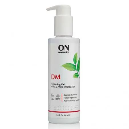 Очищающий гель для жирной и проблемной кожи лица, ONmacabim DM Cleansing Gel for Oily & Problematic Skin