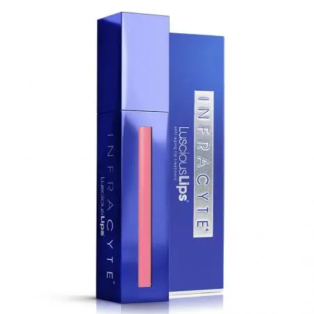 Блеск-плампер для увеличения губ с шиммером, Infracyte Luscious Lips Petal Rebel 325