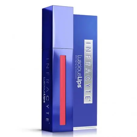 Блеск-плампер для увеличения губ с шиммером, Infracyte Luscious Lips Pinkalicious 328