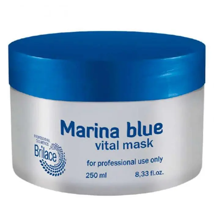Маска для лица с омолаживающим эффектом, Brilace Marina Blue Vital Mask