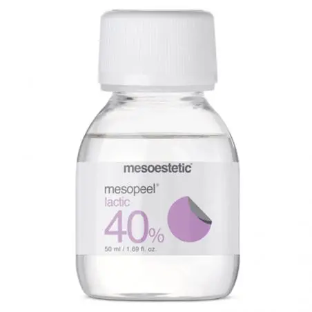 Пилинг на основе молочной кислоты для всех типов кожи лица + нейтрализатор, Mesoestetic Mesopeel Lactic Peel AL 40%