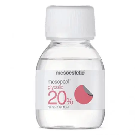 Поверхностный омолаживающий гликолевый пилинг для кожи тела + нейтрализатор, Mesoestetic Mesopeel Glycolic Peel AG 20%