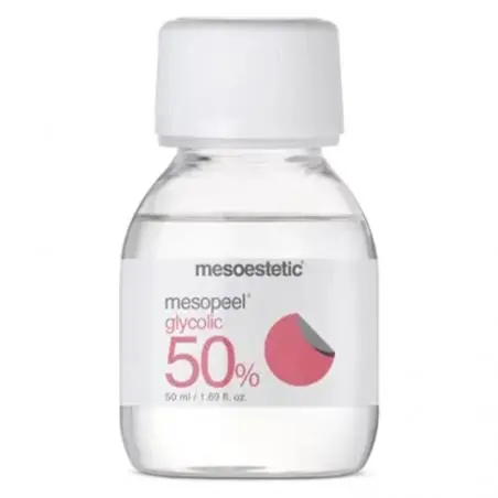 Поверхностный омолаживающий гликолевый пилинг для кожи тела + нейтрализатор, Mesoestetic Mesopeel Glycolic Peel AG 50%
