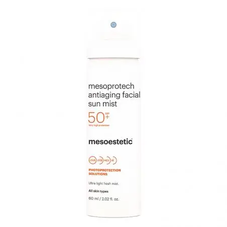 Солнцезащитный спрей для лица с антивозрастным эффектом, Mesoestetic Mesoprotech Antiaging Facial Sun Mist SPF50