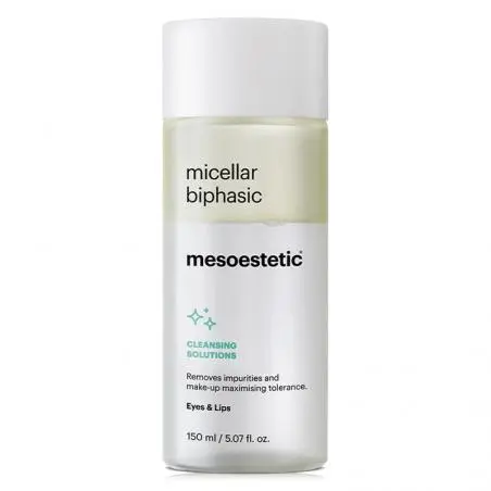 Двухфазное средство для снятия макияжа и очищения кожи лица и губ, Mesoestetic Cleansing Solutions Micellar Biphasic