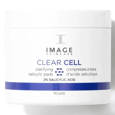 Диски с салициловой кислотой и антибактериальным действием для лица, Image Skincare Clear Cell Salicylic Clarifying Pads