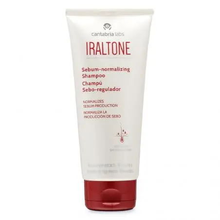 Себорегулюючий шампунь для жирної шкіри голови, Cantabria Labs Iraltone Sebum-Normalizing Shampoo