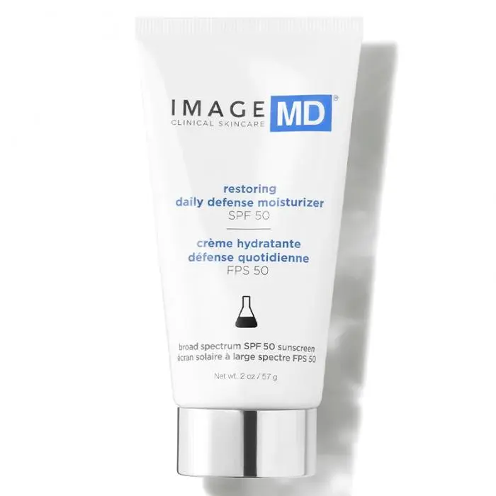 Денний захисний крем для обличчя, Image Skincare MD Restoring Daily Defense Moisturizer SPF50