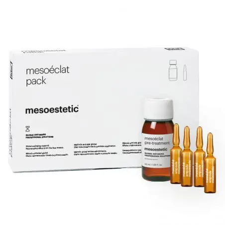 Профессиональный набор для интенсивного омоложения кожи лица, Mesoestetic Mesoeclat Pack