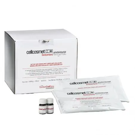 Профессиональный набор для лечения целлюлита на теле, Cellcosmet Anti-Cellulite Set Treatment