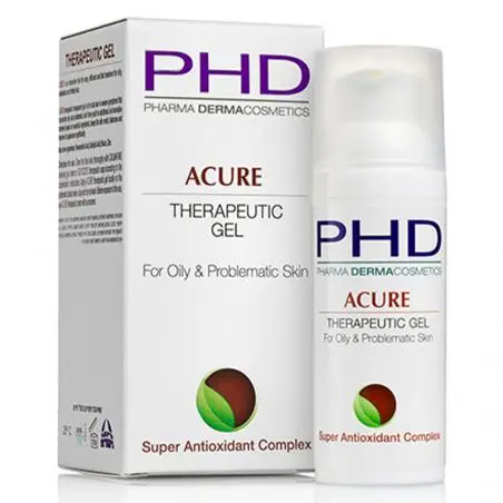Лікувальний гель для жирної і проблемної шкіри, PHD Acure Therapeutic Gel
