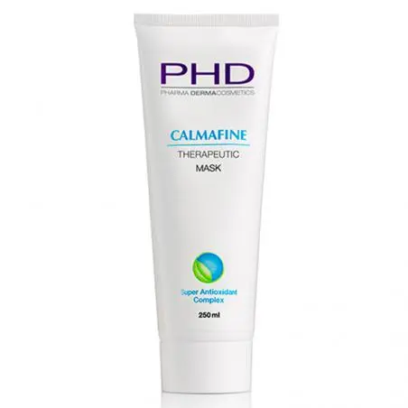 Успокаивающая увлажняющая лечебная маска для чувствительной и раздраженной кожи лица, PHD Calmafine Therapeutic Mask