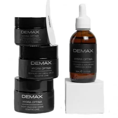 Набор «Hydro Optima» для сухой и чувствительной кожи лица с выраженным дефицитом влаги, Demax Hydro Optima