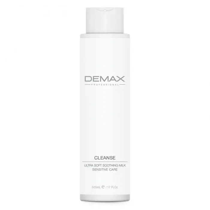 Очищуюче молочко для чутливої ​​шкіри обличчя, Demax Cleanse Ultra Soft Soothing Milk Sensitive Care