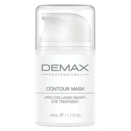 Інтенсивна мультипептидна контурна маска для очей від зморшок, Demax Contour Mask «Pro-Collagen Smart» Eye Treatment
