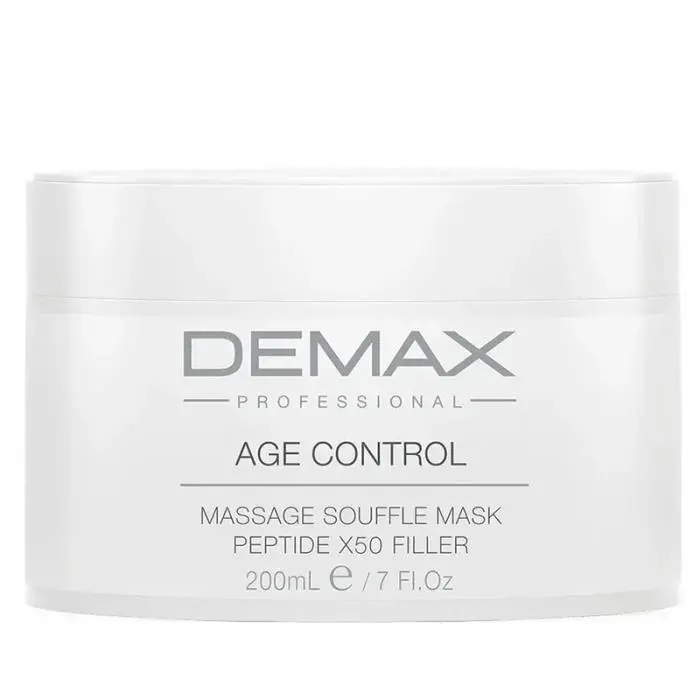 Пептидная маска-филлер для массажа лица, Demax Age Control Massage Souffle Mask Peptide X50 Filler