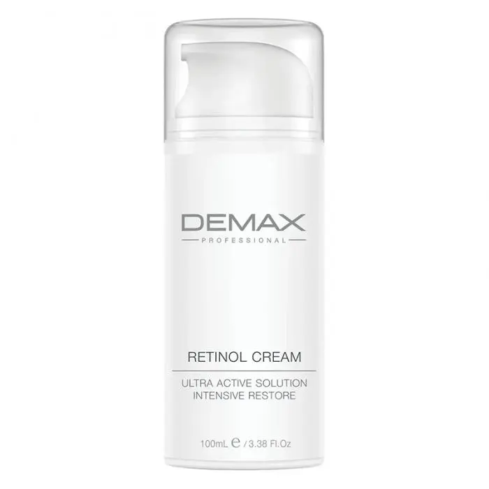 Антивіковий крем-активатор для омолодження шкіри обличчя, Demax Retinol Cream
