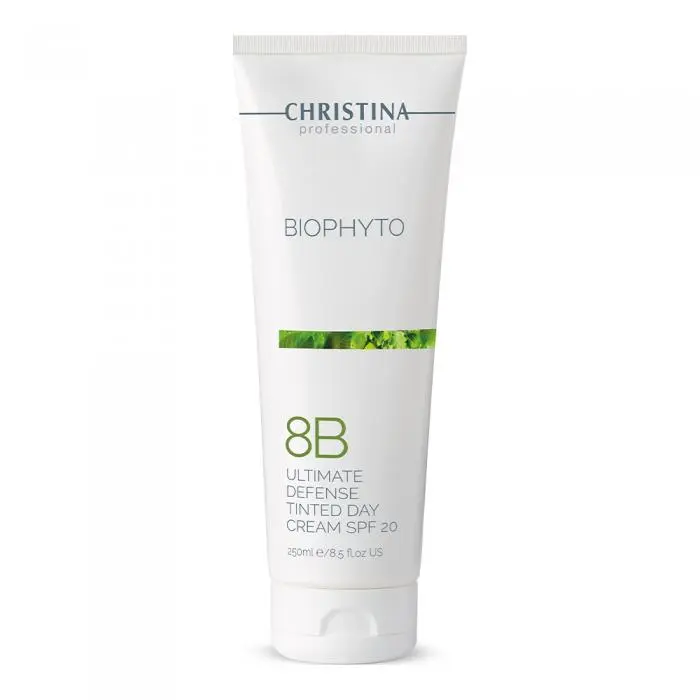 Дневной крем с максимальной защитой для лица с тоном, Christina Bio Phyto Ultimate Defence Tinted Day Cream SPF20 (Step 8B)